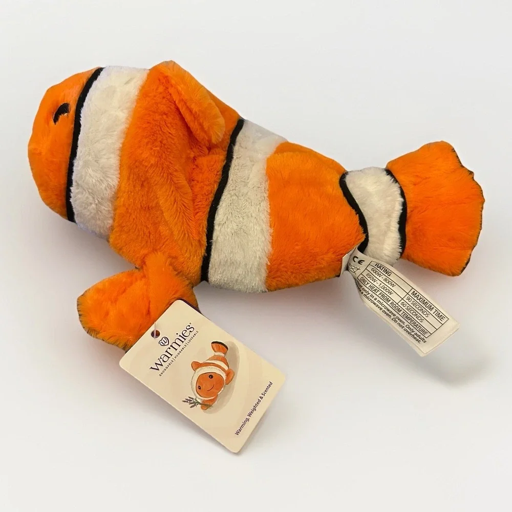 NEW Warmies Clownfish size 13